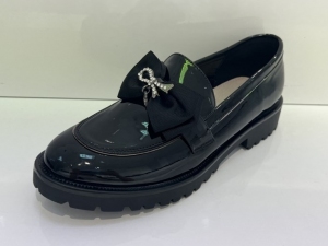 Mokasyny damskie na płaskim (36-41) GD-XR-321 BLACK