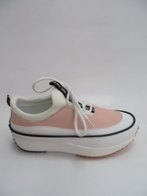 Buty sportowe damskie na koturnie (36-41) 205077 PINK
