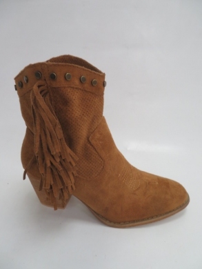 Botki damskie jesienne na obcasie (36-41) 69003 CAMEL