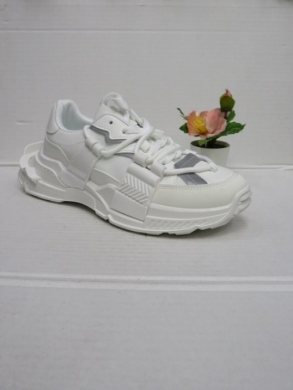 Buty sportowe damskie na płaskim (36-41) BL356 WHITE