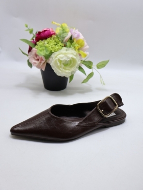 Sandały damskie na płaskim (36-41) D177 COFFE