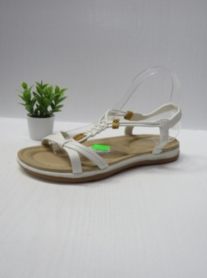 Sandały damskie na płaskim (36-41) FY6835 WHITE