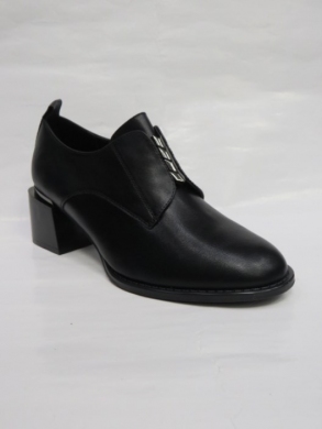 Półbuty damskie na płaskim (36-41) X20603-51 BLACK