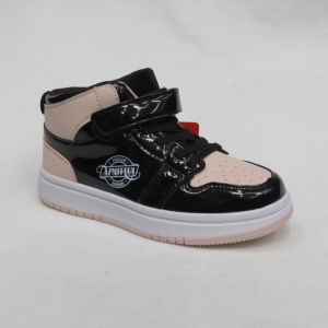 Buty sportowe dziewczęce (26-31) GQ118 BLACK/PINK