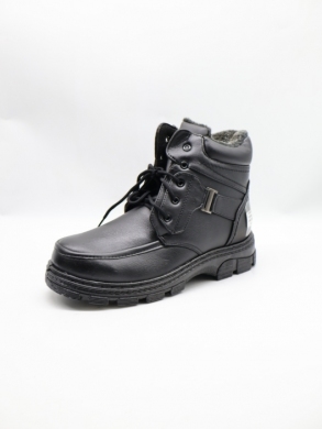 Botki męskie ocieplane (40-46) A09 BLACK