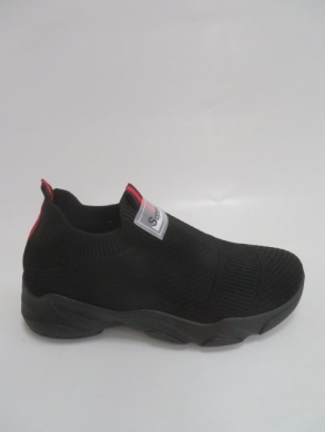 Buty sportowe damskie na płaskim (36-41) 801 BLACK