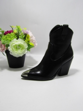 Botki damskie na obcasie (36-41) C113 BLACK