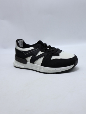 Buty sportowe damskie na płaskim (36-41) 1726 BLACK