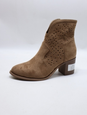 Botki damskie na obcasie (36-41) H250 COFFE