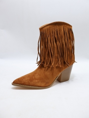 Botki damskie na obcasie (36-41) T180 TAN