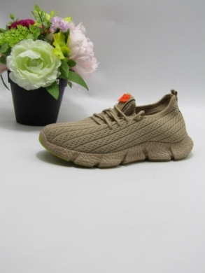 Buty sportowe damskie na płaskim (36-41) Q207-63 KHAKI
