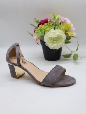 Sandały damskie na obcasie (36-41) 0633 GREY