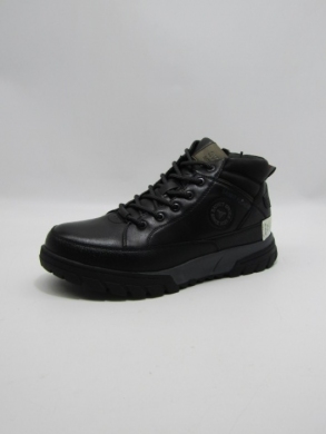 Botki męskie ocieplane (40-45) 62100-1 BLACK