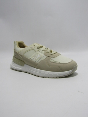 Buty sportowe damskie na płaskim (36-41) GG676 BEIGE
