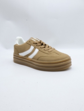 Buty sportowe damskie na płaskim (36-41) M520 CAMEL