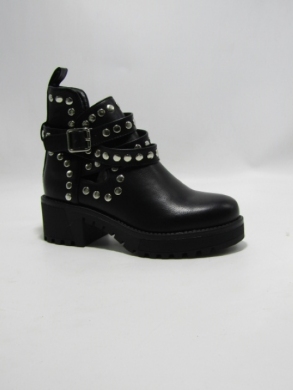 Botki damskie na obcasie (36-41) BM311 BLACK
