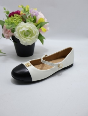 Baleriny damskie (36-41) GO-223 WHITE