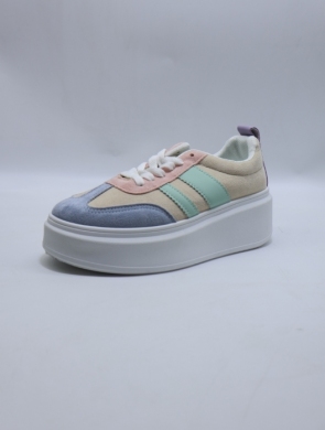 Buty sportowe damskie na płaskim (36-41) 9156 MULTI