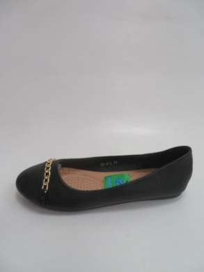 Baleriny damskie (36-41) 22-272 BLACK