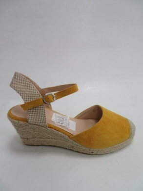 Sandały Damskie na koturnie (36-41) XF-36 YELLOW