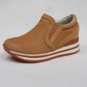Półbuty damskie na płaskim (36-41) 8158-SP ORANGE
