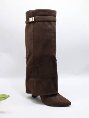 Kozaki damskie na obcasie (36-41) RXJ288 MARON