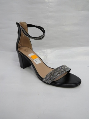 Sandały damskie na obcasie (36-41) 0-745 BLACK