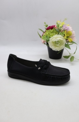 Mokasyny damskie na płaskim (36-41) 3050 BLACK