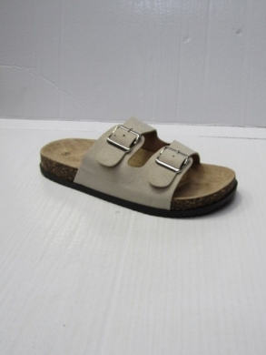 Klapki damskie na płaskim (36-41) 98-179 BEIGE