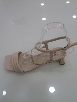 Sandały Damskie na obcasie (36-41) T386 BEIGE