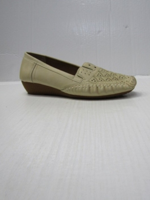 Mokasyny damskie na koturnie (36-41) T5-20 BEIGE