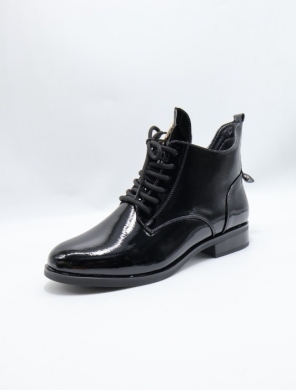 Botki damskie ocieplane na obcasie (36-41) 2637-2