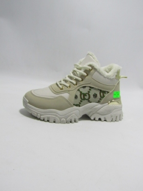 Buty sportowe damskie ocieplane (36-41) 9106 BEIGE