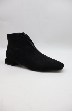 Botki damskie na płaskim (36-41) D271 BLACK