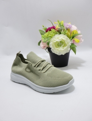Buty sportowe damskie na płaskim (36-41) EV-366 GREEN