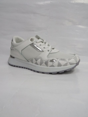 Buty sportowe damskie na płaskim (36-41) 0-748 WHITE