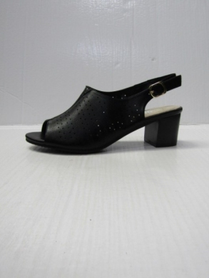 Sandały damskie na obcasie (36-41) B9337 BLACK
