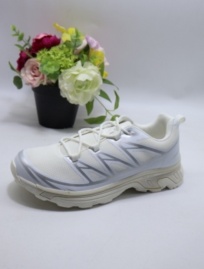 Buty sportowe damskie na płaskim (36-41) 0-1702 WHITE
