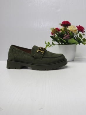 Mokasyny damskie na płaskim (36-41) G7-77 GREEN