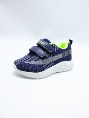 Buty sportowe chłopięce (21-26) L-153 BLUE/GREEN