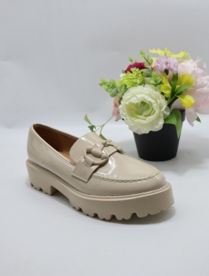 Mokasyny damskie na płaskim (36-41) YDF-26B BEIGE