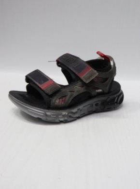 Sandały chłopięce (26-31) Z871 BLACK/RED