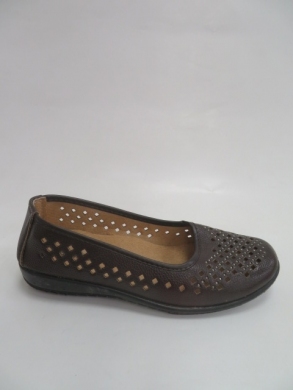 Półbuty damskie na płaskim (36-41) A78 BROWN