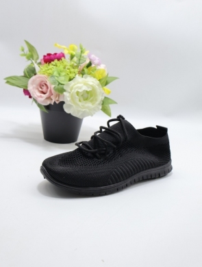 Buty sportowe damskie na płaskim (36-41) A-5 BLACK