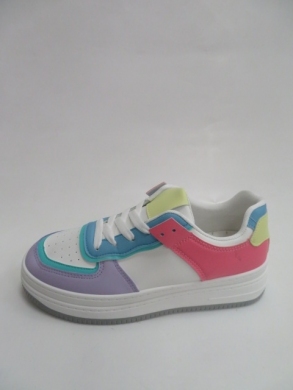Buty sportowe damskie na płaskim (36-41) 5269 WHITE