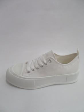 Trampki damskie na koturnie (36-41) JY-532 WHITE