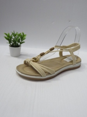 Sandały damskie na płaskim (36-41) FY-6817 BEIGE