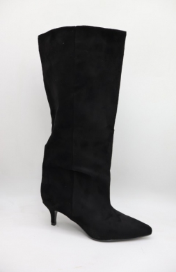 Kozaki damskie na szpilce (36-41) 2339 BLACK