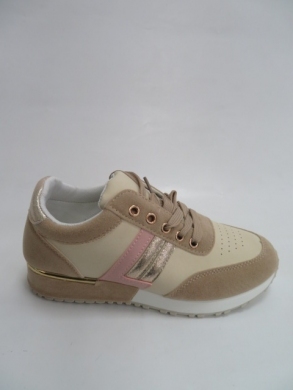 Buty sportowe damskie na płaskim (36-41) R-66 KHAKI