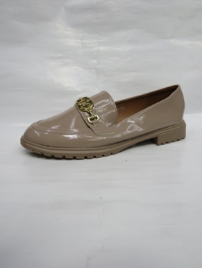 Mokasyny damskie na płaskim (36-41) W-228 KHAKI